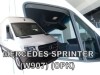 Ανεμοθραύστες Heko για Mercedes Sprinter W907 2D (2018+) πάνω - 2 τμχ. εμπρός