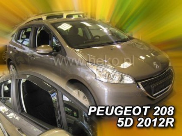 Ανεμοθραύστες Heko για Peugeot 208 (2012+ ) 5 πορτο - 2 τμχ. εμπρός