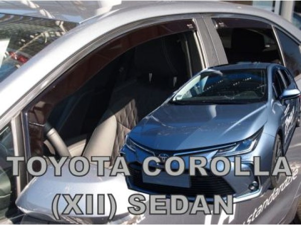 Ανεμοθραύστες Heko για Toyota Corolla (2018+) sedan - 4 τμχ εμπρός και πίσω