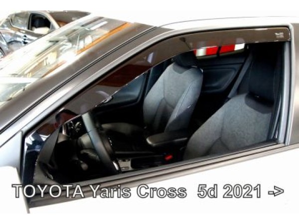 Ανεμοθραύστες Heko για Toyota Yaris Cross (2021+) 5 πορτο - 2τμχ. εμπρός