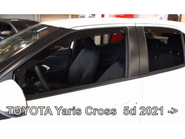 Ανεμοθραύστες Heko για Toyota Yaris Cross (2021+) 5 πορτο - 4τμχ. εμπρός και πίσω