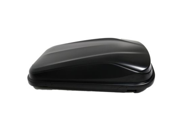 Μπαγκαζιέρα οροφής Junior Easy 132x78x36cm με μονόπλευρο άνοιγμα και κλειδί, 320 λίτρα - μαύρη