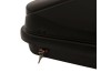 Μπαγκαζιέρα οροφής Junior Easy 132x78x36cm με μονόπλευρο άνοιγμα και κλειδί, 320 λίτρα - μαύρη