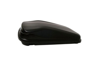 Μπαγκαζιέρα οροφής Junior Easy 132x78x36cm με μονόπλευρο άνοιγμα και κλειδί, 320 λίτρα - μαύρη