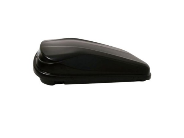 Μπαγκαζιέρα οροφής Junior Easy 132x78x36cm με μονόπλευρο άνοιγμα και κλειδί, 320 λίτρα - μαύρη