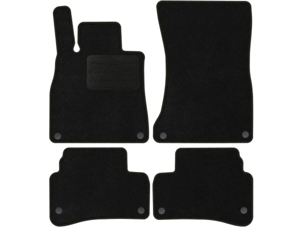 Πατάκια μοκέτα για Mercedes-Benz S-Class W222 short 2013-2020 - Texer Basic - 4τμχ.