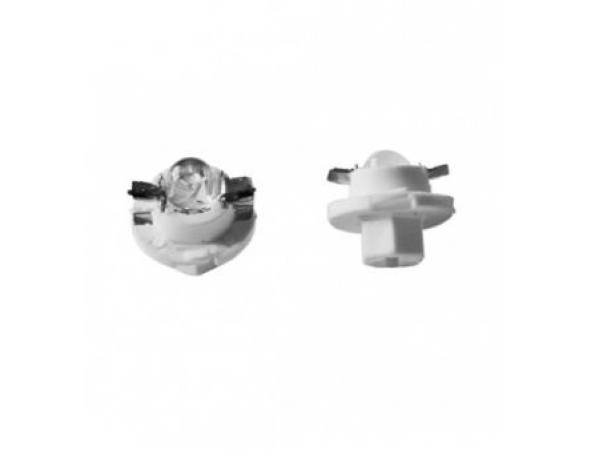 Led λάμπα τύπου B8.4D 12V/ 2W μπλε - 1τμχ.