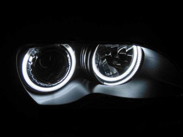Δαχτυλίδια angel eyes για BMW Z3 (CCFL) - λευκό χρώμα