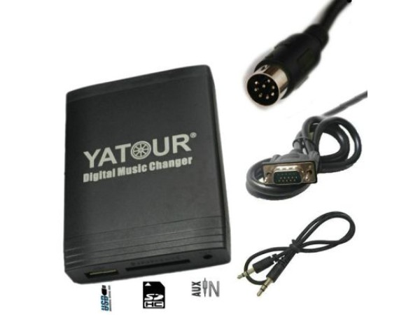 USB / MP3 Changer με Bluetooth* για Volvo S40 / S60 / S80 / V40 / V70 / C70 / XC70