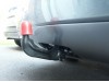 Diffuser πίσω προφυλακτήρα BMW E60 M pack - με άνοιγμα για κοτσαδόρο - 1τμχ.