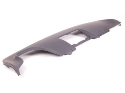 Diffuser πίσω προφυλακτήρα BMW E60 M pack - με άνοιγμα για κοτσαδόρο - 1τμχ.