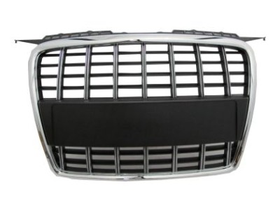 Μάσκα με βάση για σήμα για Audi A3 (2003-2008) - S3 Look πλαίσιο χρωμίου