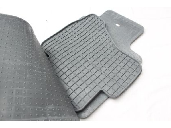 Λαστιχένια πατάκια Frogum για CITROEN C1 I (2005-2014) / PEUGEOT 107 (2005 - 2014) / TOYOTA Aygo I (2005-2014) - γκρι - 4τμχ.
