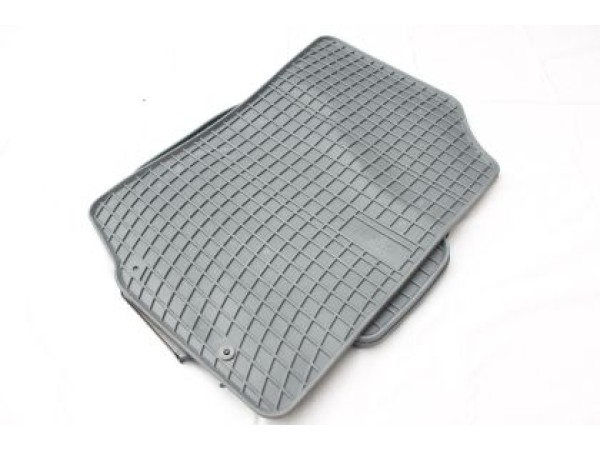 Λαστιχένια πατάκια Frogum για CITROEN C1 I (2005-2014) / PEUGEOT 107 (2005 - 2014) / TOYOTA Aygo I (2005-2014) - γκρι - 4τμχ.