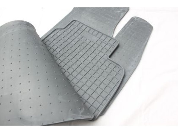 Λαστιχένια πατάκια Frogum για FIAT Doblo I (2001-2010) - 5 seats - γκρι - 4τμχ.