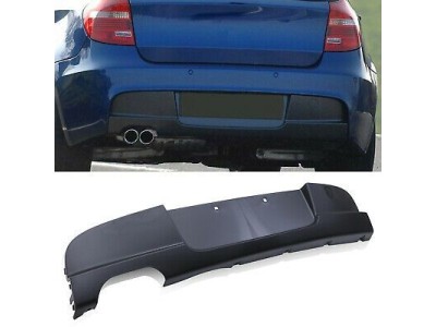 Diffuser για πίσω προφυλακτήρα M pack BMW E87 (2004-2010) - μονό