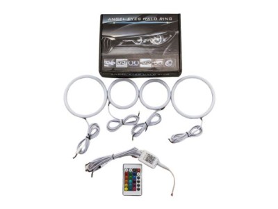 RGB δαχτυλίδια angel eyes led για Vw Golf 4 - με τηλεχειρισμό για αλλαγή χρωμάτων