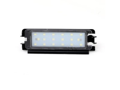 Πλαφονιέρα πίσω πινακίδας για Dacia Sandero 2 (2012+), 128x43 mm - 2 τμχ.