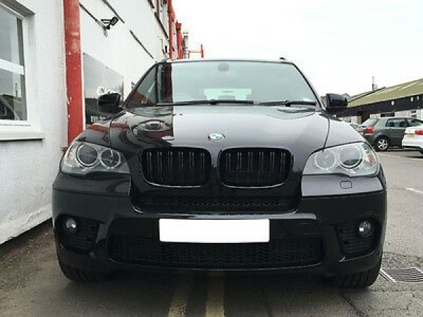 Μάσκα για BMW X5 E70 / X6 E71 (2007+) - διπλές γυαλιστερές - 2τμχ.