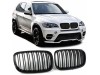 Μάσκα για BMW X5 E70 / X6 E71 (2007+) - διπλές γυαλιστερές - 2τμχ.