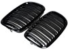 Μάσκα για BMW X5 E70 / X6 E71 (2007+) - διπλές γυαλιστερές - 2τμχ.
