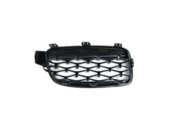 Μάσκα για BMW F30 (2011+) - γυαλιστερή - Diamond Design - χρωμίου/μαύρη - 2τμχ.