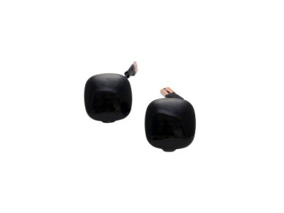 Led φλας φτερού για Audi A3 8L (1996-2001), A4 B5 (1995-2000) / Skoda Fabia 1 - φιμέ με τρεχούμενο φλας - σετ 2τμχ.