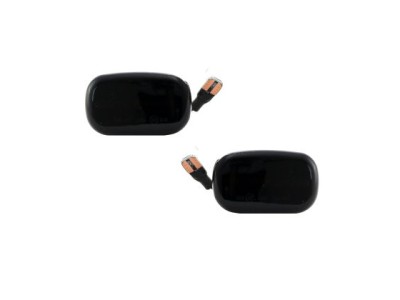 Led φλας φτερού για Toyota Avensis, Avensis Verso, Camry, Corolla, Celica, Carina, HiLux Picnic, Previa, Prius, Starlet, Yaris, Yaris Verso (1999-2007) - φιμέ με τρεχούμενο φλας - σετ 2τμχ.