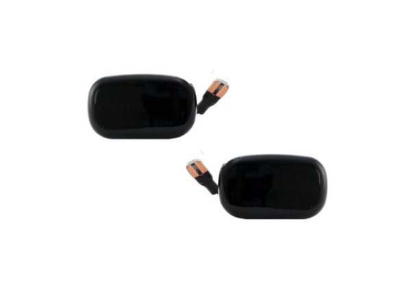 Led φλας φτερού για Toyota Avensis, Avensis Verso, Camry, Corolla, Celica, Carina, HiLux Picnic, Previa, Prius, Starlet, Yaris, Yaris Verso (1999-2007) - φιμέ με τρεχούμενο φλας - σετ 2τμχ.