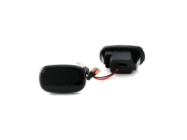 Led φλας φτερού για Toyota Avensis, Avensis Verso, Camry, Corolla, Celica, Carina, HiLux Picnic, Previa, Prius, Starlet, Yaris, Yaris Verso (1999-2007) - φιμέ με τρεχούμενο φλας - σετ 2τμχ.