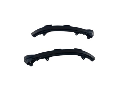 Τρεχούμενα led φλας για καθρέφτες για VW Golf 7 / Sportsvan / Touran (2010+) - φιμέ με τρεχούμενο φλας - σετ 2τμχ.