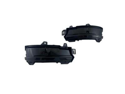 Τρεχούμενα led φλας για καθρέφτες για Land Rover Discovery 4 LR4, L462 (2014-2018), Sport L494 (2014-2018), Evoque (2012+), Rane Rover L405 (2013-2018), Range Rover Velar (2017+) - φιμέ με τρεχούμενο φλας - σετ 2τμχ.