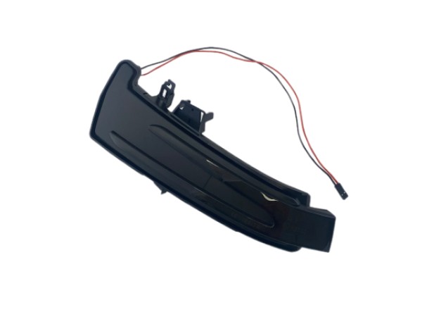 Τρεχούμενα led φλας για καθρέφτες για Mercedes A-class W176, B-Class W246, E-Class W212, C-Class W204, CLA, GLA X156, GLK X204, S-Class W221 (2009-2013), CLS W218 (2010-2018) - φιμέ με τρεχούμενο φλας - σετ 2τμχ.