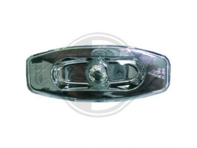Φλας φτερού για Hyundai Santa Fe (2001-2004) - χρωμίου - σετ 2τμχ.