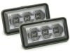Led φλας φτερού για Vw Golf 3 / Vento / Passat -φιμέ - σετ 2τμχ.