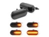 Led φλας φτερού για Vw / Ford / Seat - φιμέ με τρεχούμενο φλας - σετ 2τμχ.