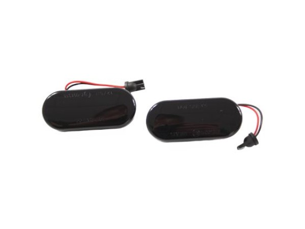 Led φλας φτερού για Vw / Ford / Seat - φιμέ με τρεχούμενο φλας - σετ 2τμχ.