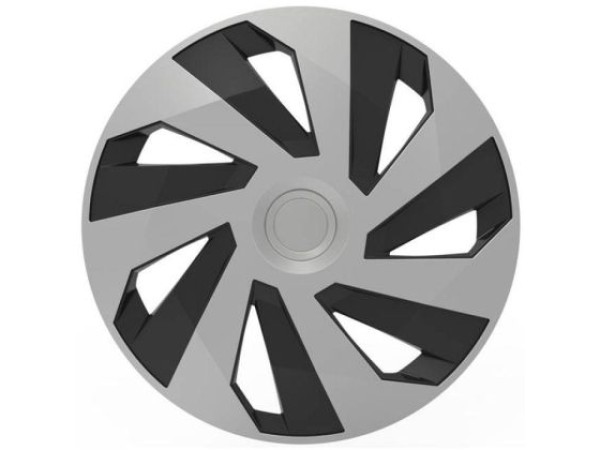Τάσια Versaco Vector Ασημί / Μαύρο- 14'' - 4τμχ.
