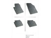Λαστιχένια πατάκια Frogum για HYUNDAI i10 I (2008-2013) - 4τμχ.