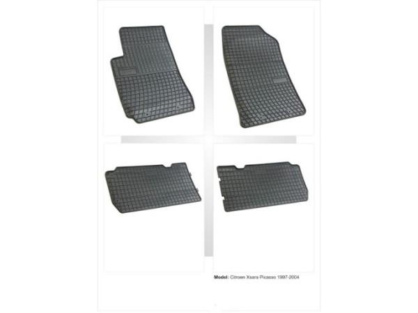 Λαστιχένια πατάκια Frogum για CITROEN Xsara Picasso (1999-2010) - 4τμχ.
