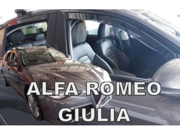 Ανεμοθραύστες Heko για ALFA ROMEO GIULIA (2016+) - 4 τμχ. εμπρός και πίσω