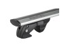 Μπάρες οροφής αλουμινίου Menabo Jackson XL Silver και λαβές για αυτοκίνητα με στάνταρ ράγες