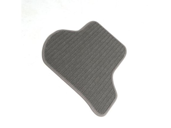 Πατάκια μοκέτα Petex για Vw Golf 5 / Golf 6 / Jetta (2005-2011) γκρι με στρόγγυλα κουμπώματα - 4τμχ.
