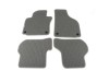 Πατάκια μοκέτα Petex για Vw Golf 5 / Golf 6 / Jetta (2005-2011) γκρι με στρόγγυλα κουμπώματα - 4τμχ.