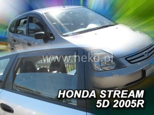 Ανεμοθραύστες Heko για Honda Stream (2000-2007) 5 πορτο - 4 τμχ εμπρός και πίσω