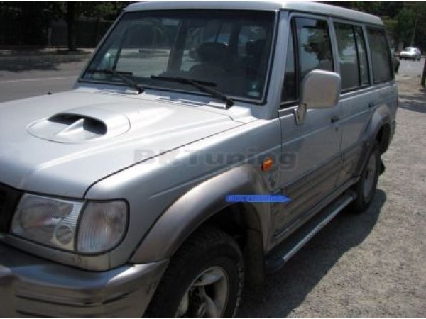Ανεμοθραύστες Heko για Hyundai Galloper (1998+) 3/5 πορτο - 2 τμχ. εμπρός