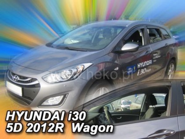Ανεμοθραύστες Heko για Hyundai i30 (2012-2017) 5 πορτο - 2 τμχ. εμπρός