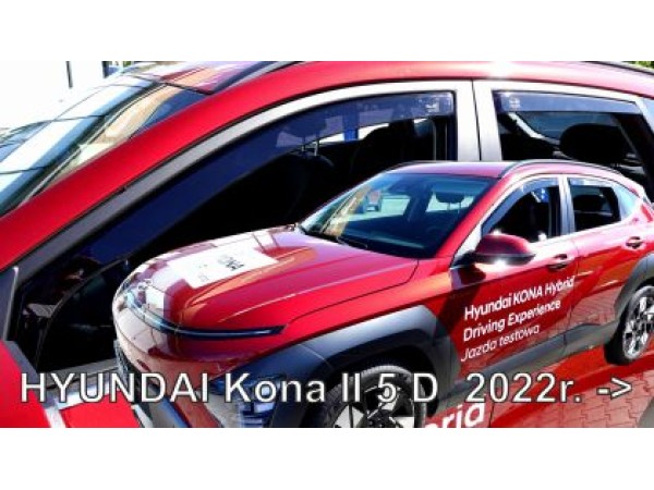 Ανεμοθραύστες Heko για Hyundai Kona (2022+) - 4τμχ. εμπρός και πίσω
