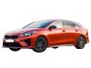 Πατάκι λαστιχένιο για πορτ - μπαγκάζ για Kia ProCeed Shooting Brake (2018+) incl. models with rails, right wing removable for additional loudspeakers (shorter wing) - Guardliner - 1τμχ.