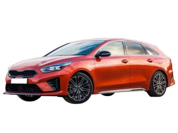 Πατάκι λαστιχένιο για πορτ - μπαγκάζ για Kia ProCeed Shooting Brake (2018+) incl. models with rails, right wing removable for additional loudspeakers (shorter wing) - Guardliner - 1τμχ.